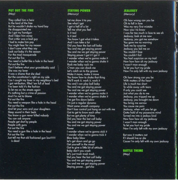 Queen  Deep Cuts; Volume 2 : Booklet 2